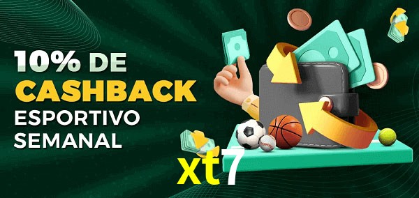 10% de bônus de cashback na xt7